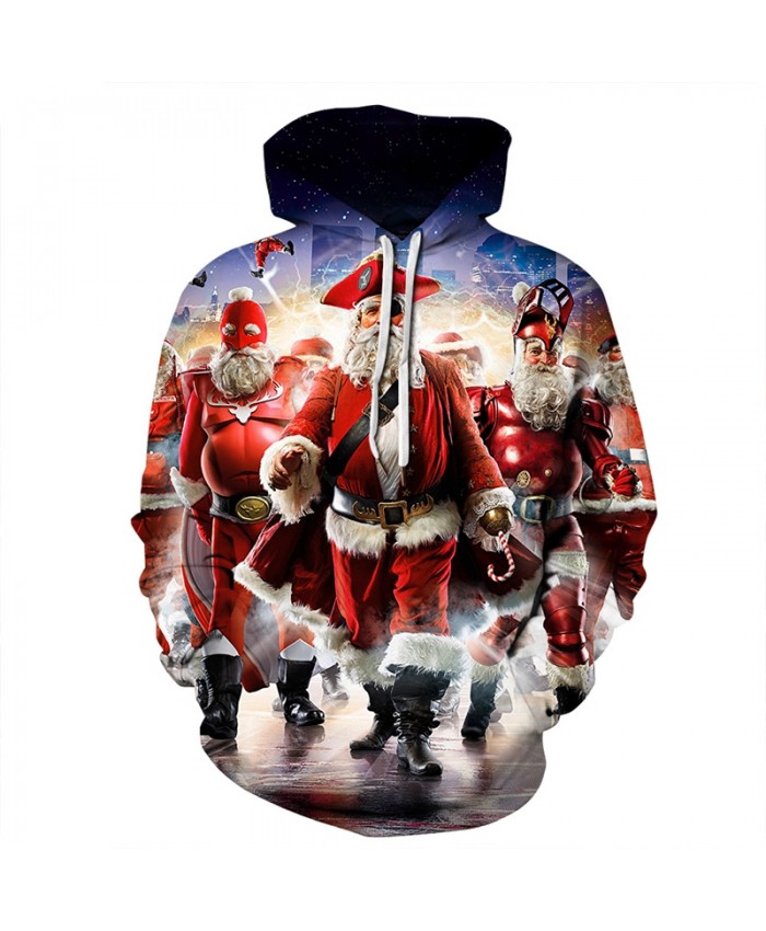 EU Size New Christmas Print 3D Hoodies Sweatshirts Men Women 2019 Fashion Hip Hop Pullover Hoody Tops Casual Plus Size Clothing